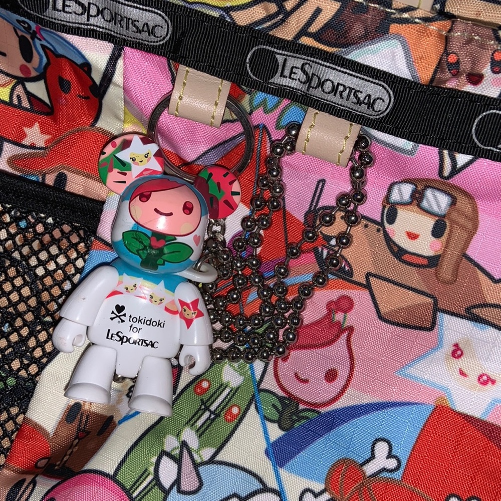 NWOT tokidoki x LeSportSac Mamma Mia Spiaggia Nylon Bag - Picture 2 of 11